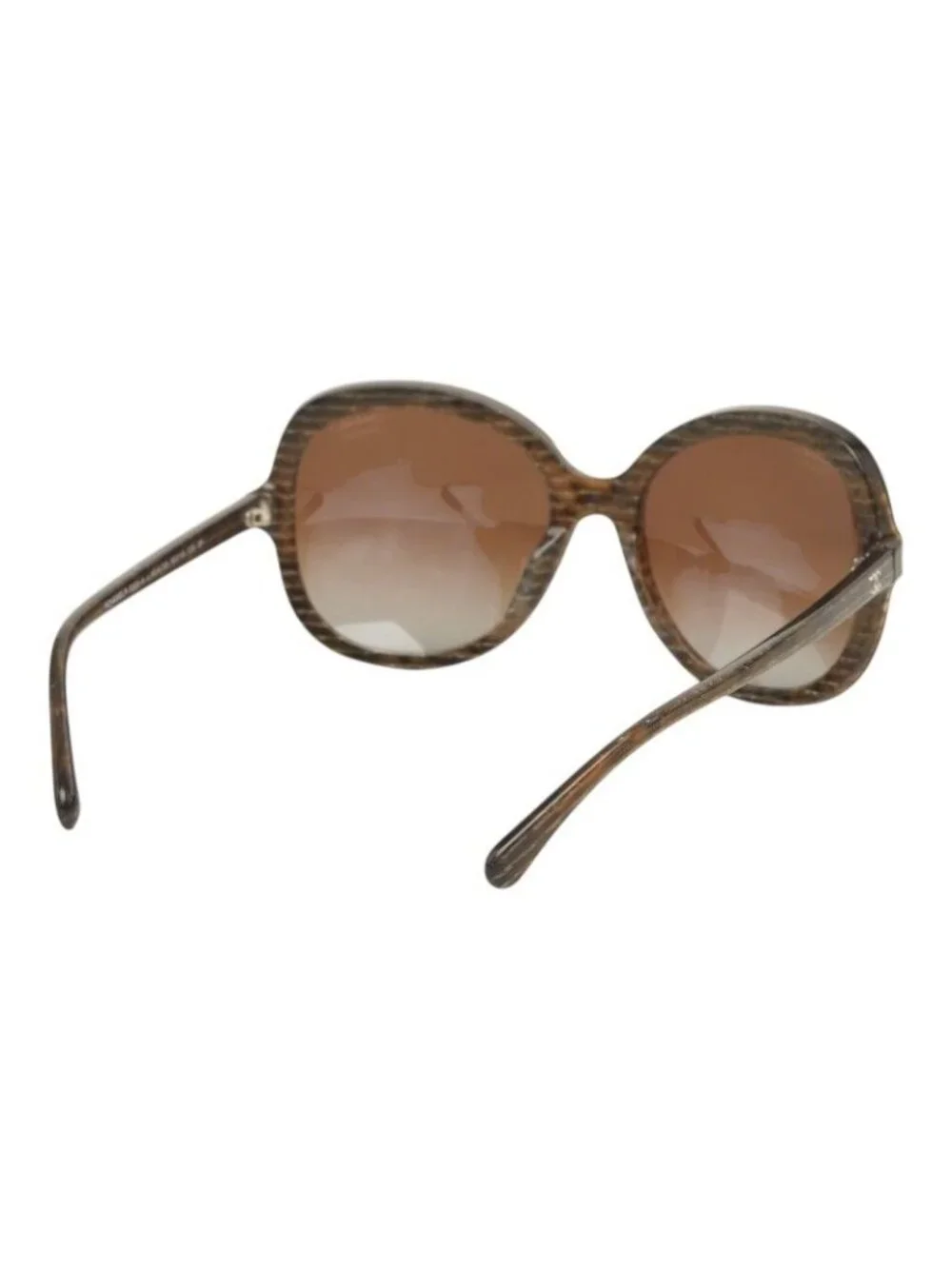 Chanel CC Logo Sunglasses Brown Acetate Eyewear